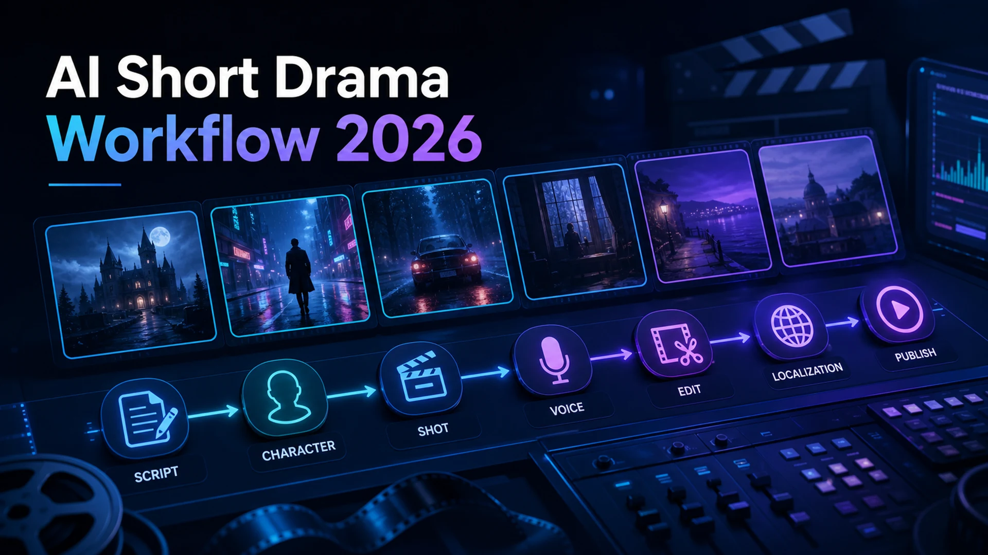 أدوات الدراما القصيرة بالذكاء الاصطناعي في 2026: لماذا يكمن الاختراق الحقيقي في سير عمل الإنتاج
